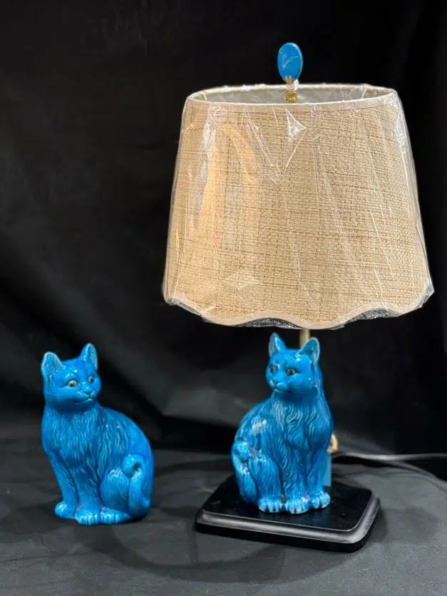 Custom Cat Lamp from The Lampmaker in Louisville KY