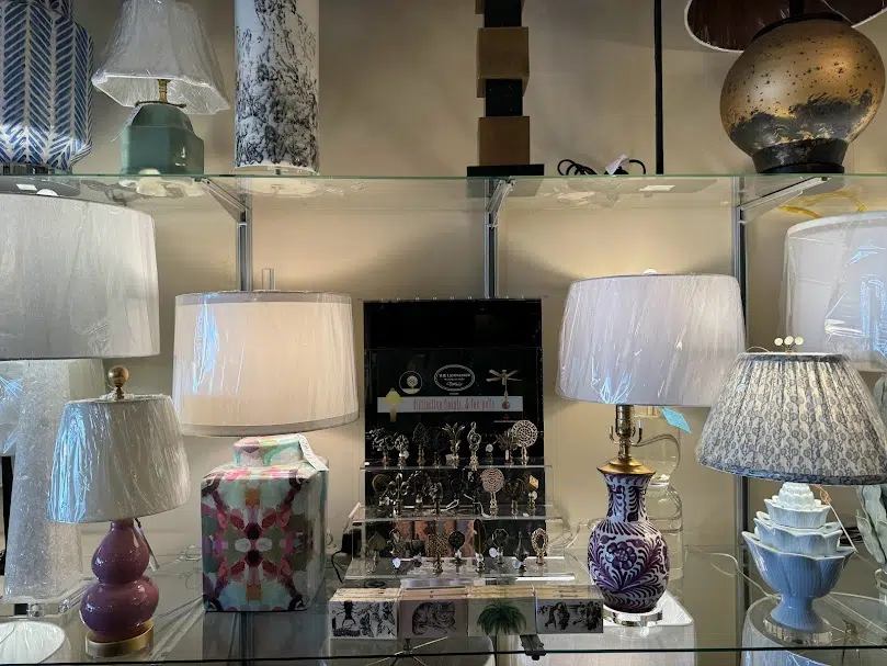 Finial Wall in Louisville Kentucky at The Lampmaker