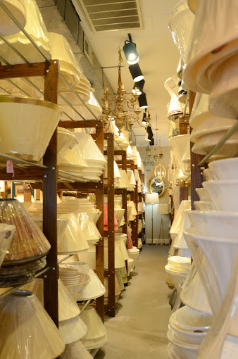 Lampshade Showroom, The Lampmaker, Louisville Kentucky Lampshade Showroom at The Lampmaker in Louisville Kentucky