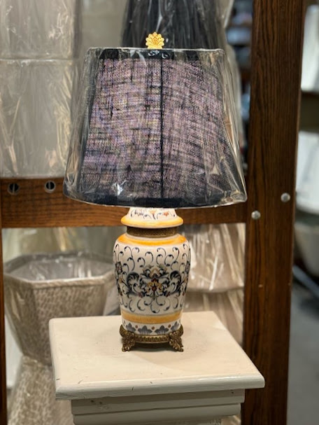 Blue Lampshades, The Lampmaker, Louisville KY Blue Lampshades from The Lampmaker in Louisville KY